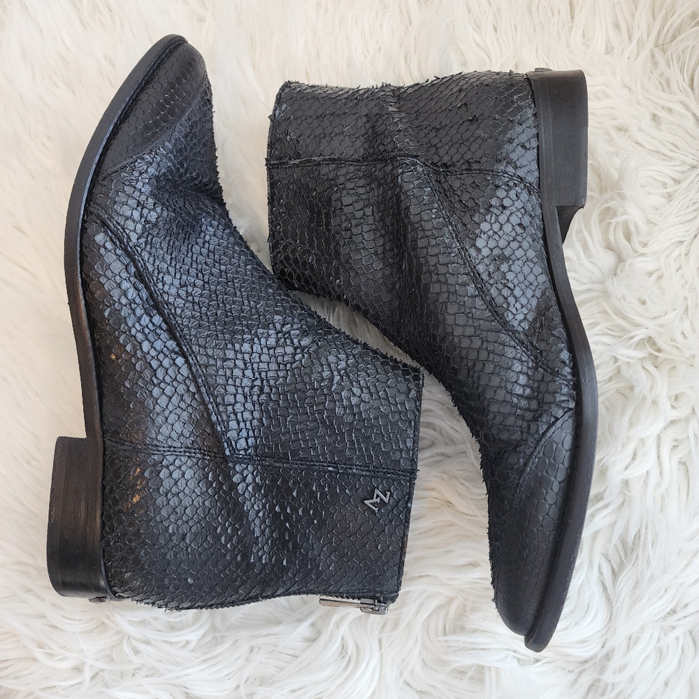 ZADIG & VOLTAIRE LEATHER ANKLE BOOTS WOMENS SIZE 38 - Picture 4 of 15